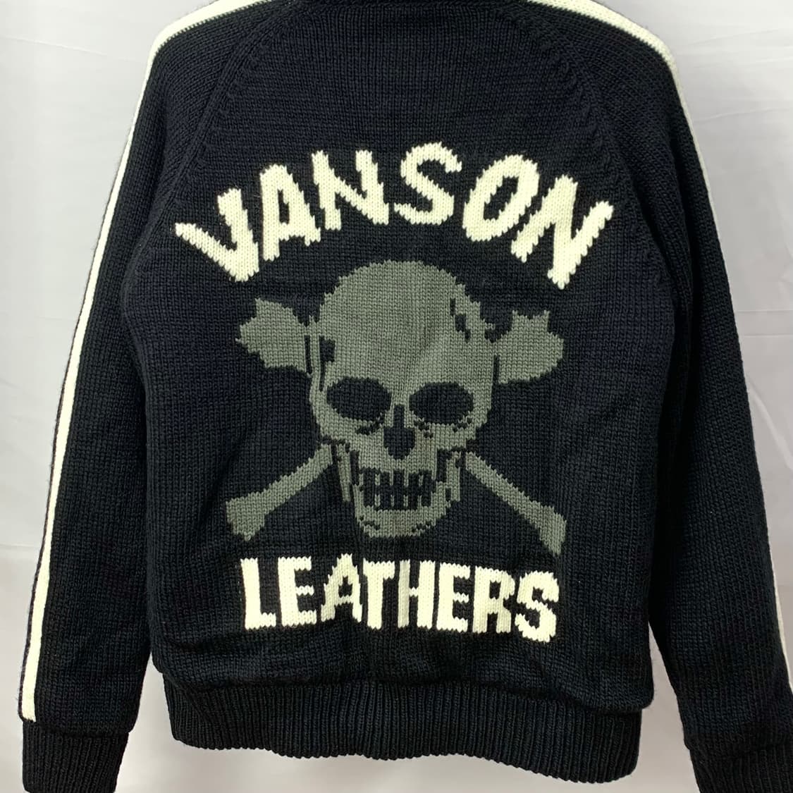 밴슨 레더 스컬 코위찬 자켓 상품이미지2