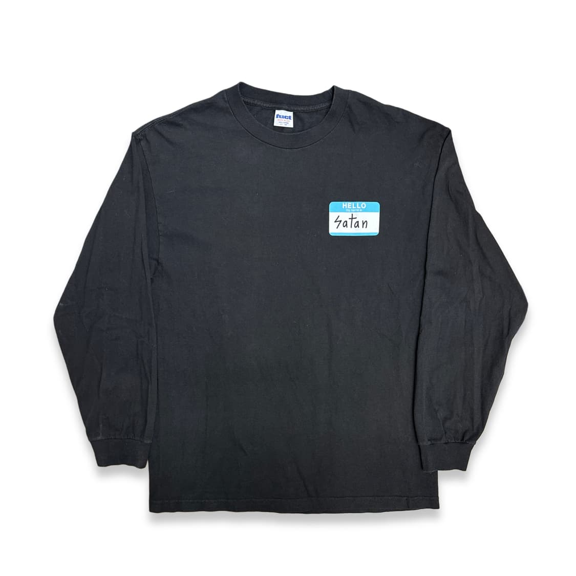 00s FUCT 'my name is satan' 롱슬리브 L 상품이미지1