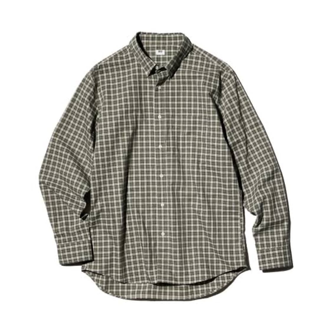 유니클로 브로드클로스 체크 셔츠  상품이미지1