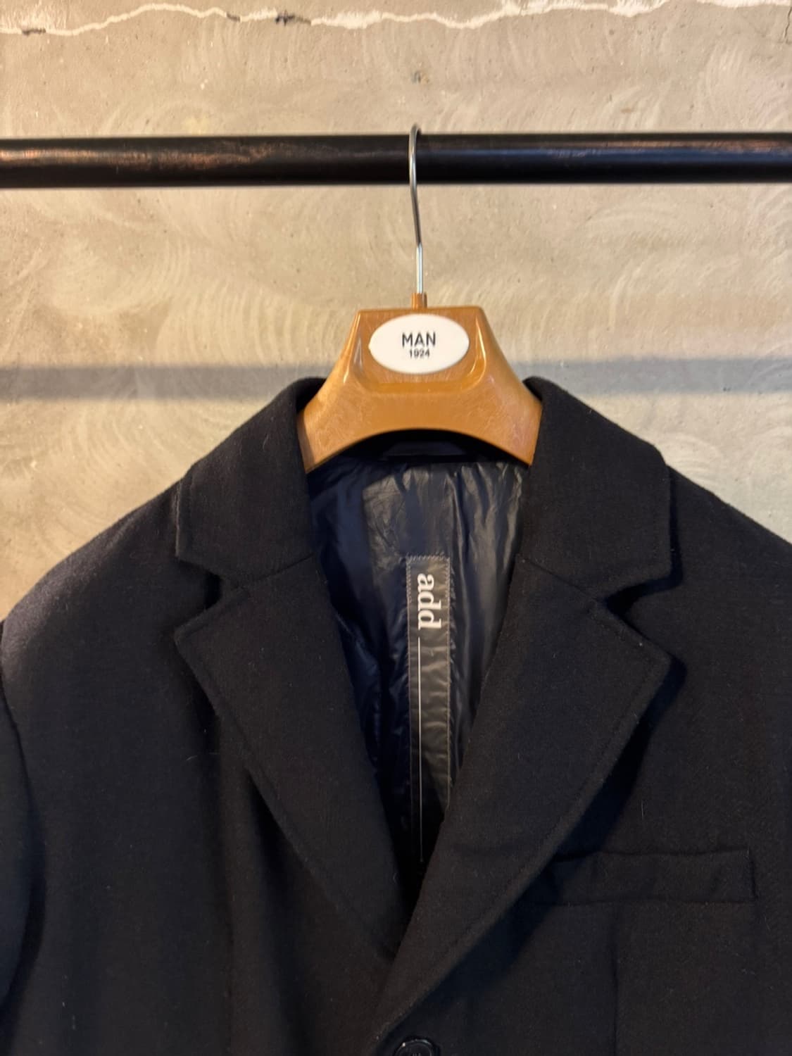 Add 구스다운 체스터필드 코트 100 상품이미지2