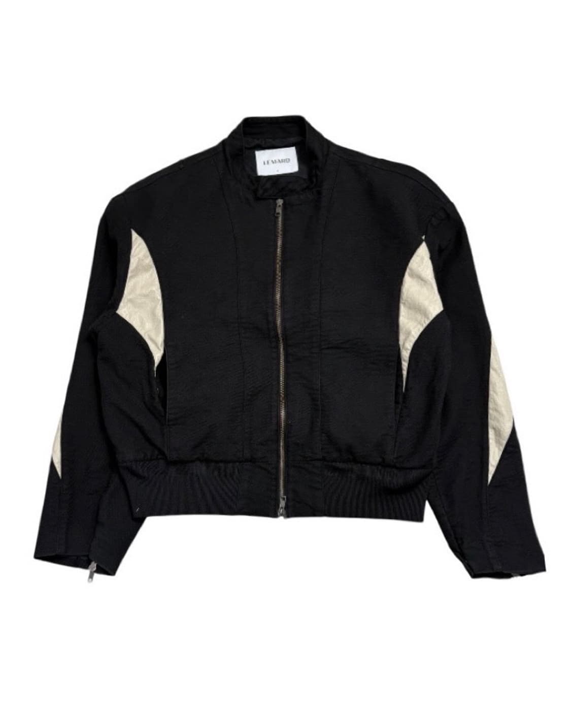 르마드 바이커 숏 자켓 블랙 상품이미지2