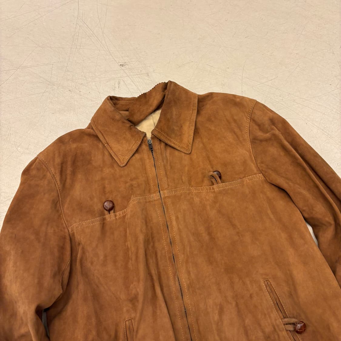 빈티지 스웨이드 자켓 상품이미지2