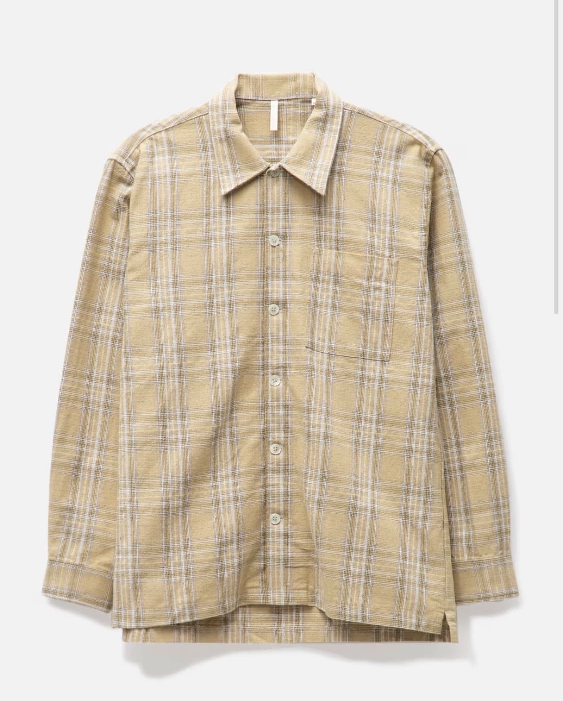 선플라워(Sunflower) 스페이시 셔츠 베이지 L 상품이미지1