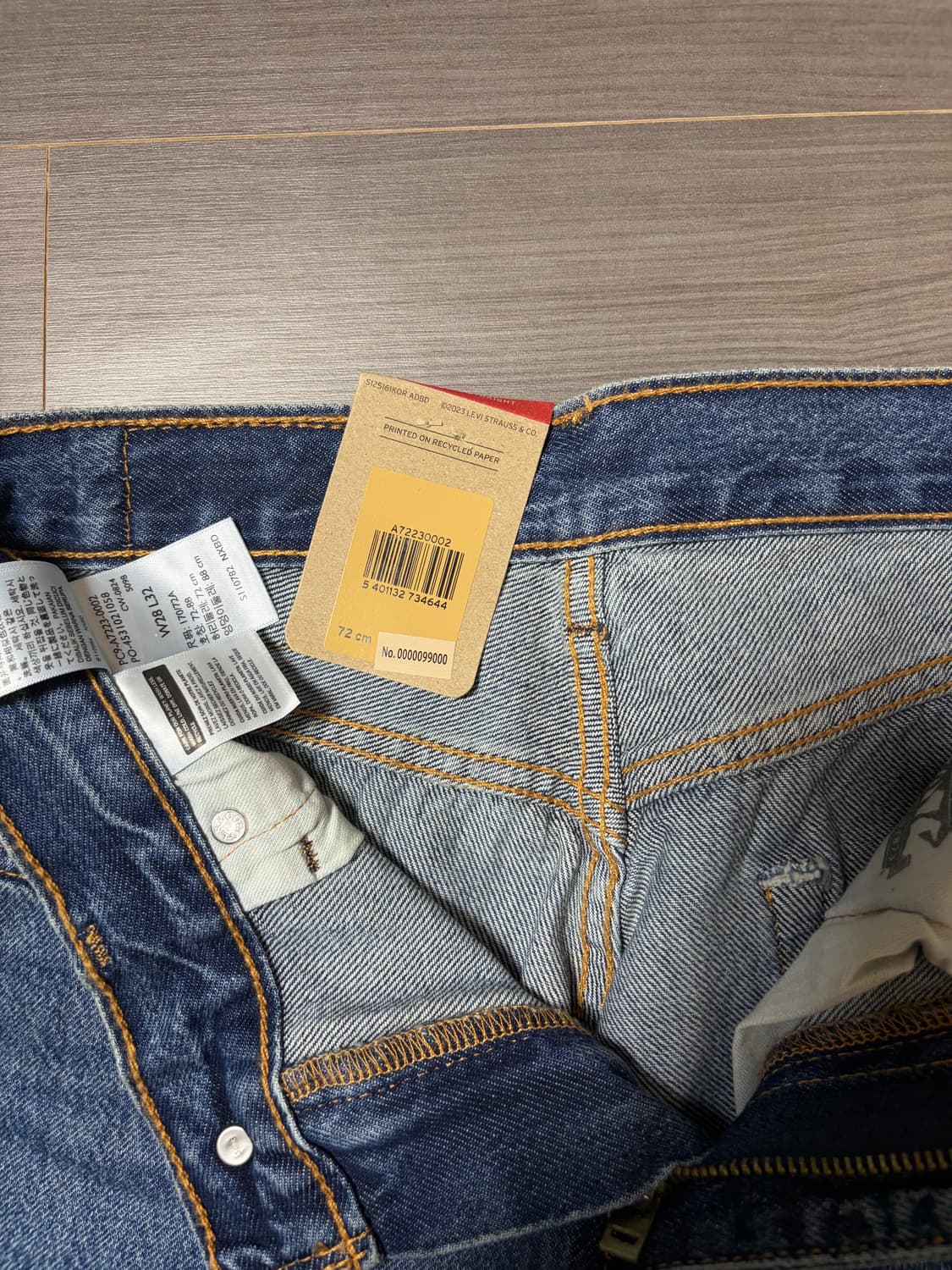 (28) 리바이스 555 96 릴랙스 스트레이트 A7223-0002 상품이미지5