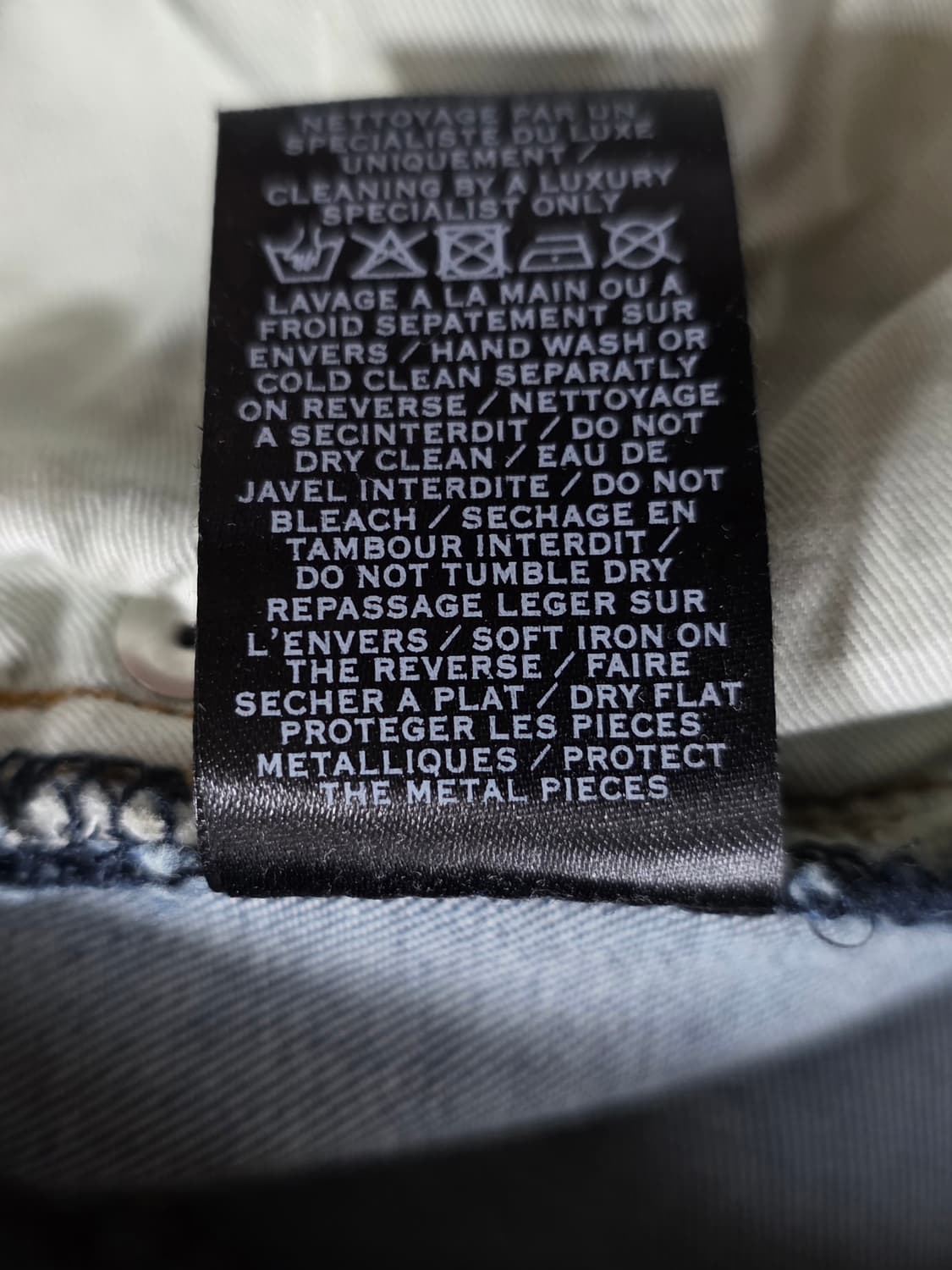 [정품] 발망 바이커진 프리아 네이비블루.  싸이즈 32 상품이미지9