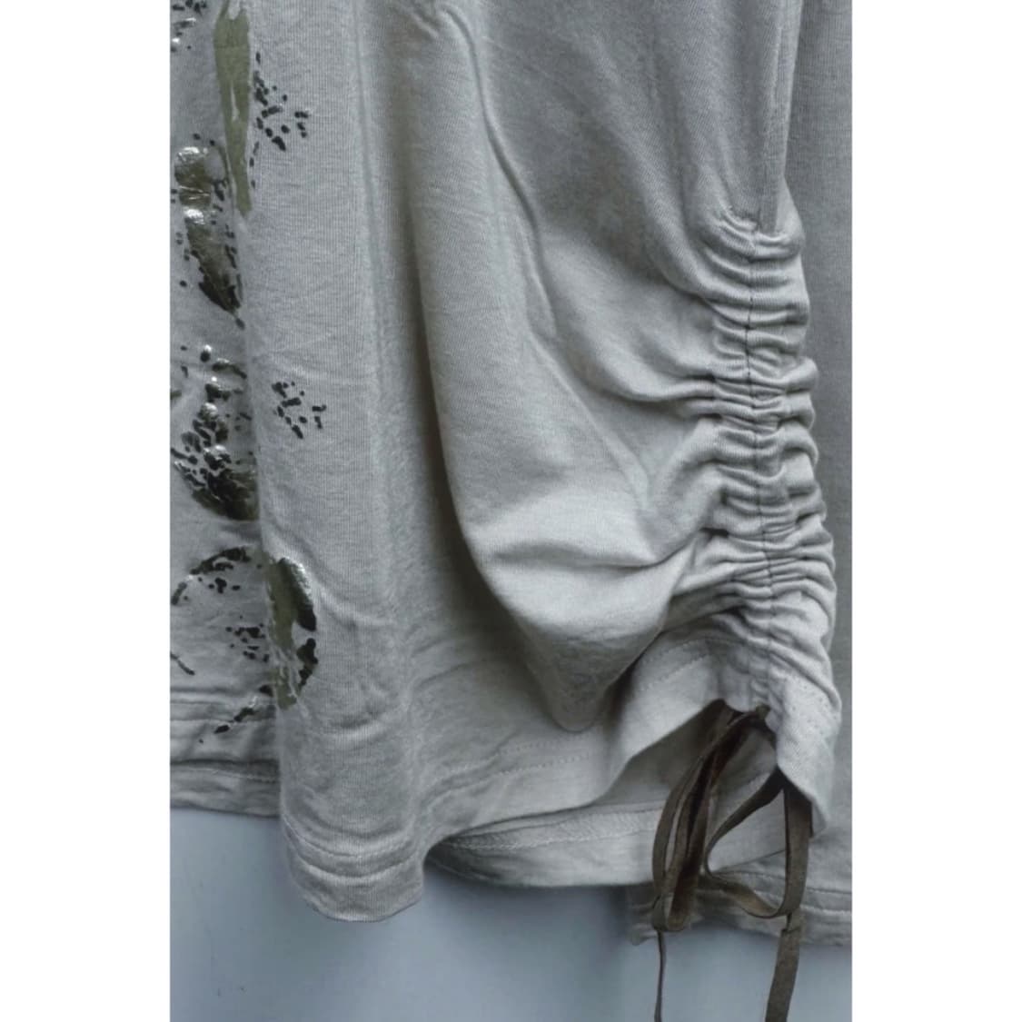 은색 조개 껍질 긴소매 티 상품이미지3