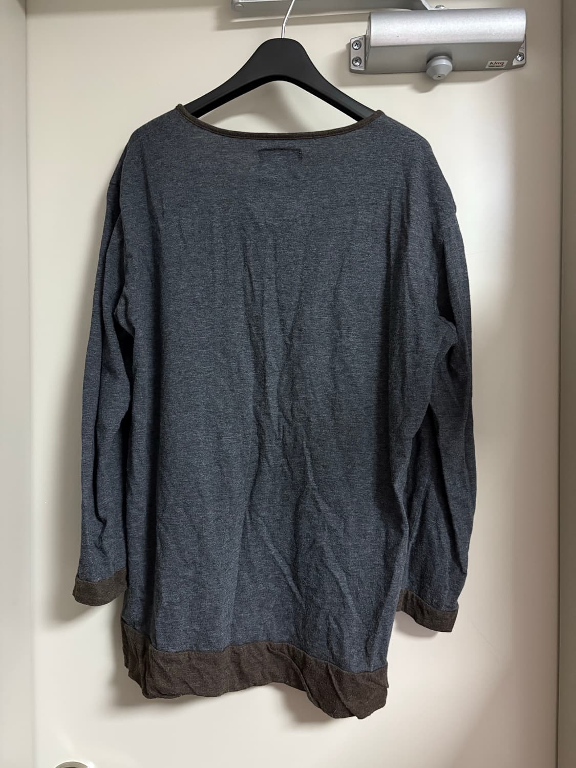 9부 버튼 티셔츠 상품이미지6