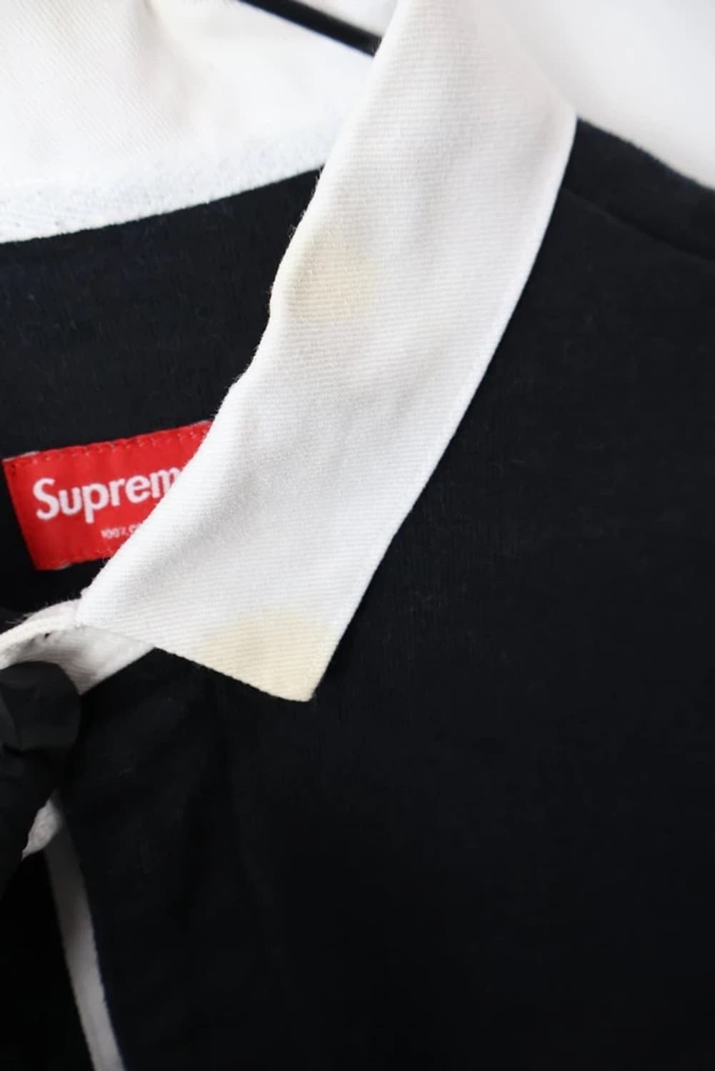 Supreme FW15 Chest Stripe Rugby Shirt 상품이미지6