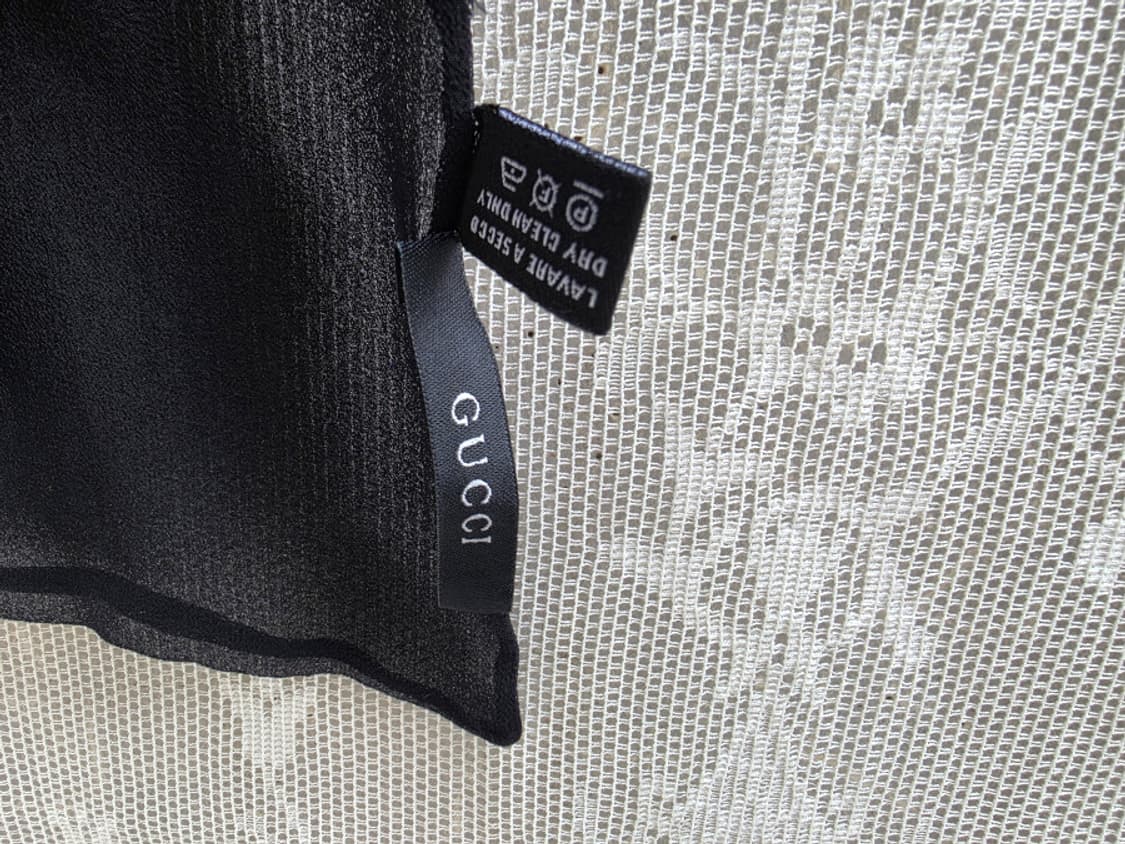 GUCCI (made in italy) 구찌 실크스카프 상품이미지3