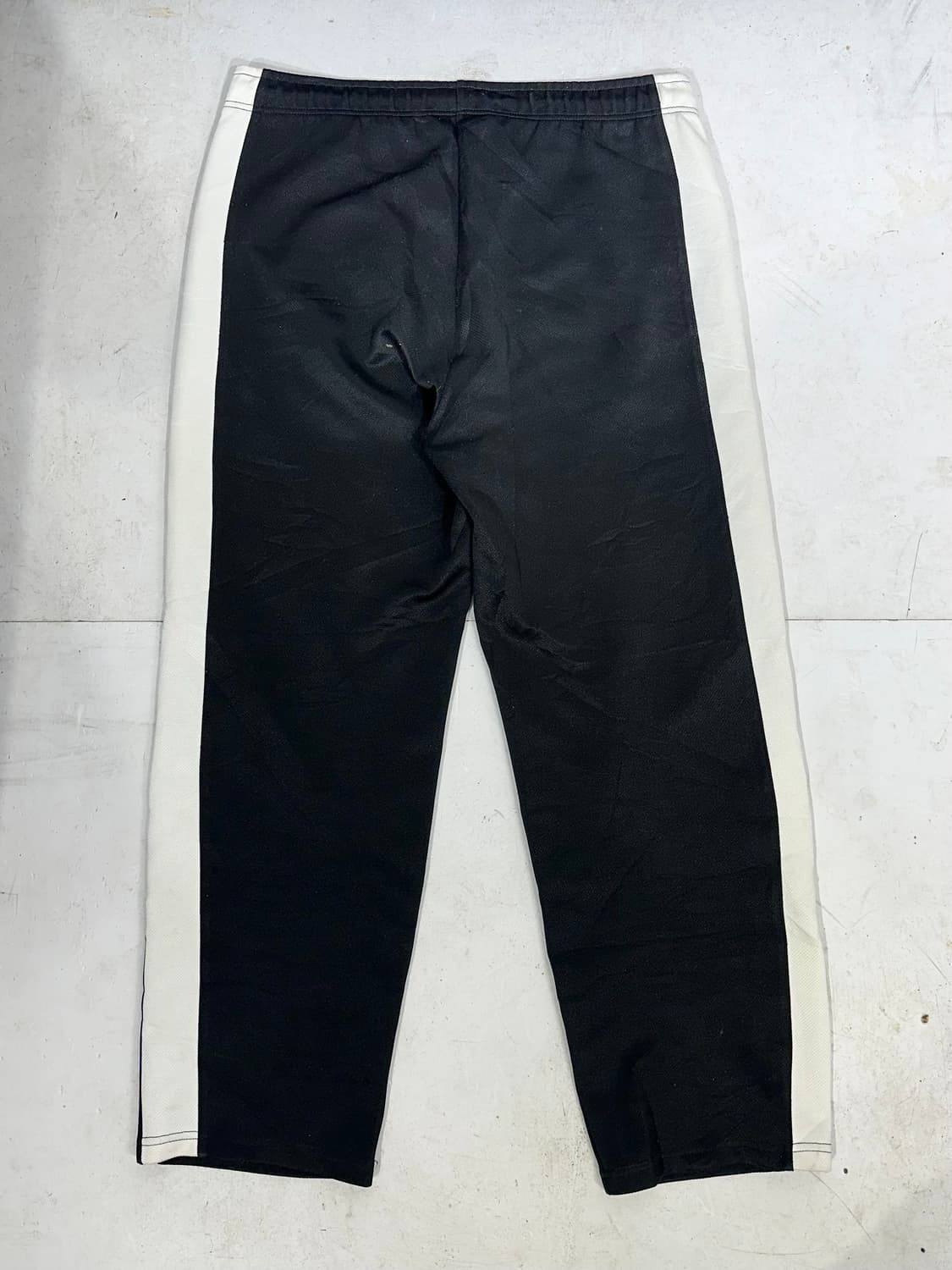 챔피온 블랙 일본판 와이드 사이드 라인 추리닝 바지 트레이닝 팬츠 M 상품이미지5