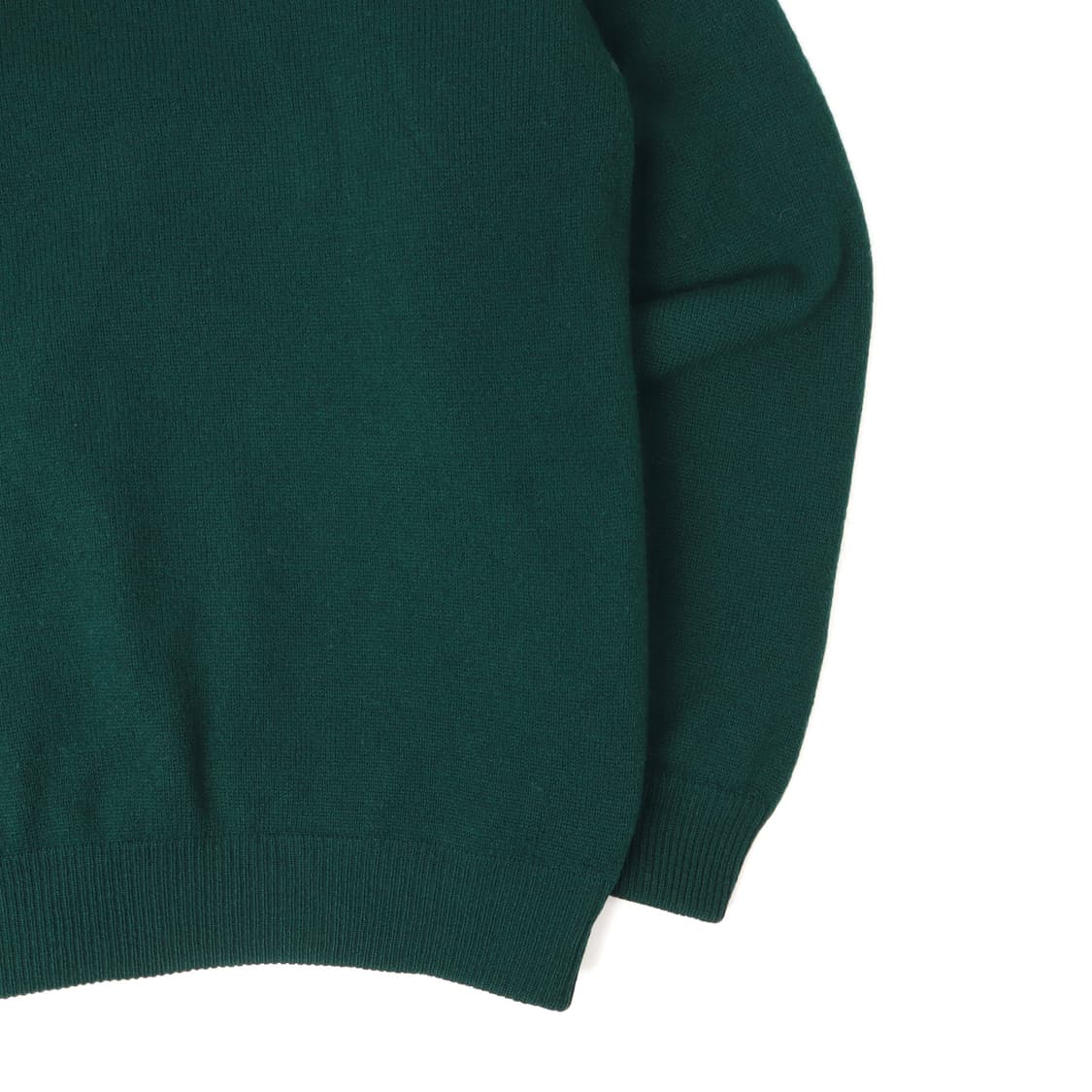 버버리 딥그린 월계수 퓨어 램스울 고어 니트 상품이미지7