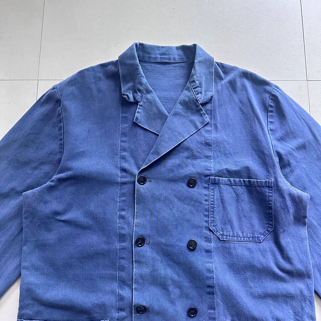 80s 프렌치 더블 브레스트 워크 자켓 105 상품이미지2