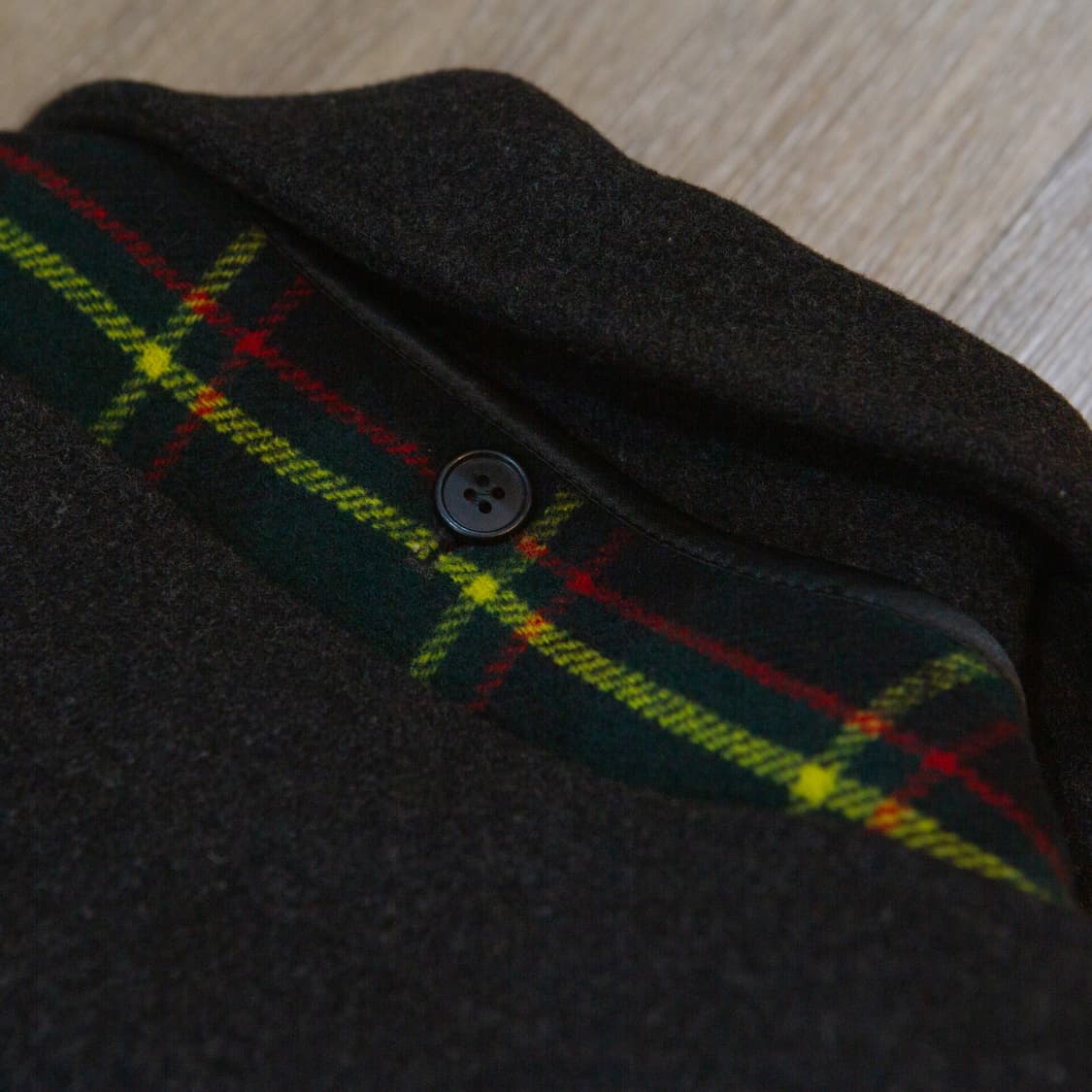 Gloverall x J.Press 메리노 울 더플 코트 그레이 상품이미지7