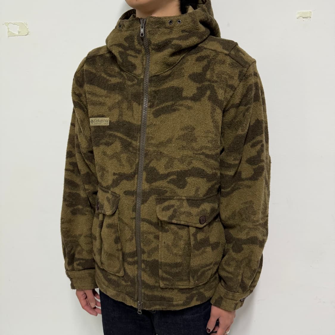 콜롬비아 카모 울 자켓  상품이미지3