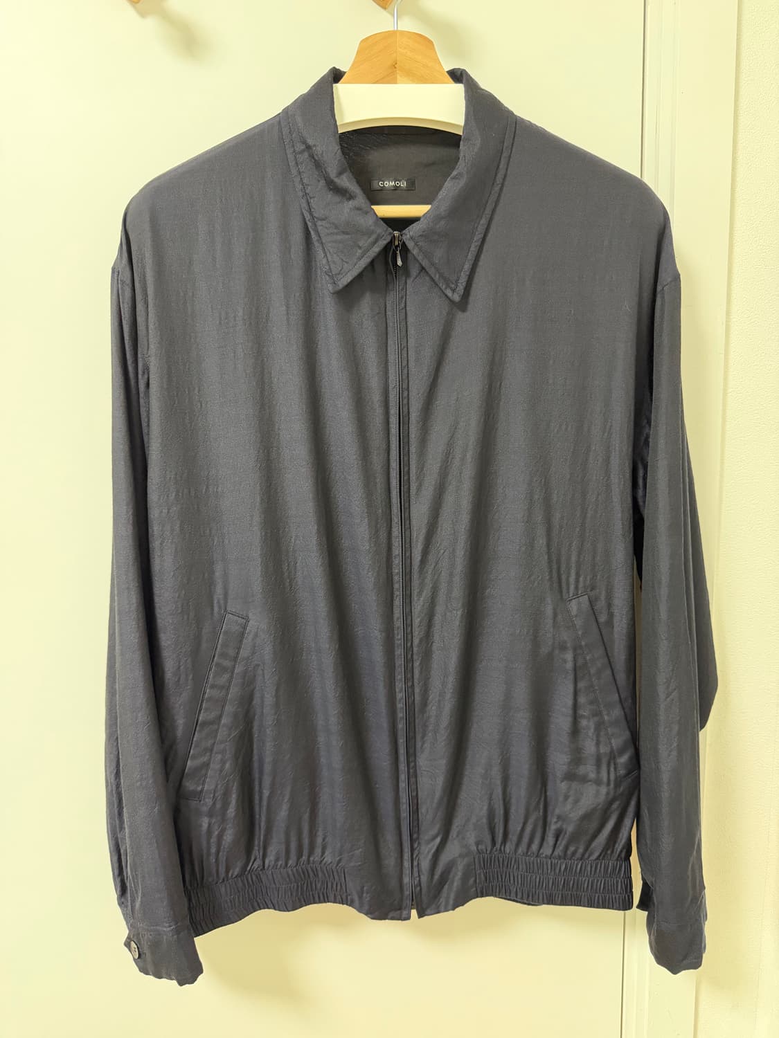 [2] 코모리 울 실크 스윙탑 상품이미지2