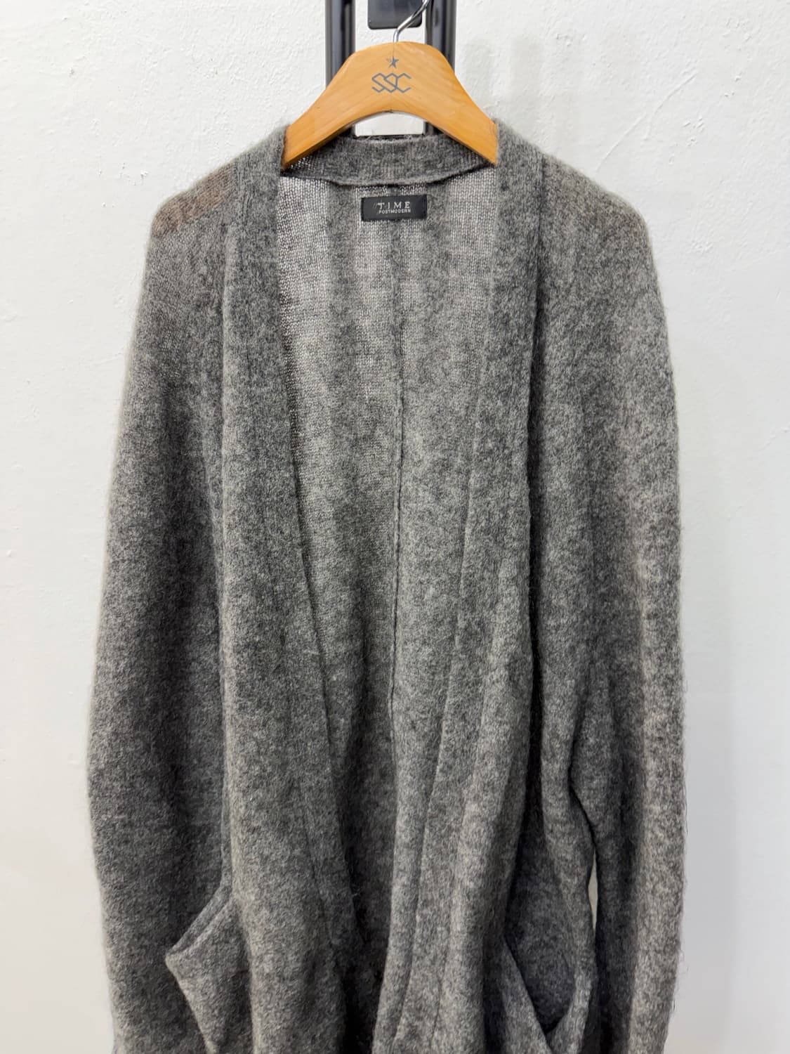 정품) TIME 타임 한섬 가디건 그레이 90F 상품이미지3