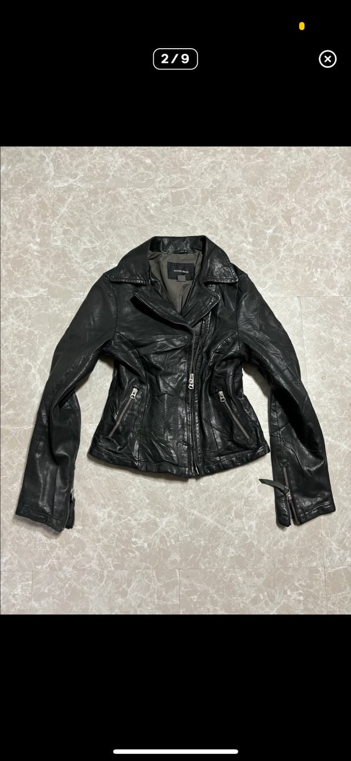 로즈버드 투웨이 가죽자켓 상품이미지2