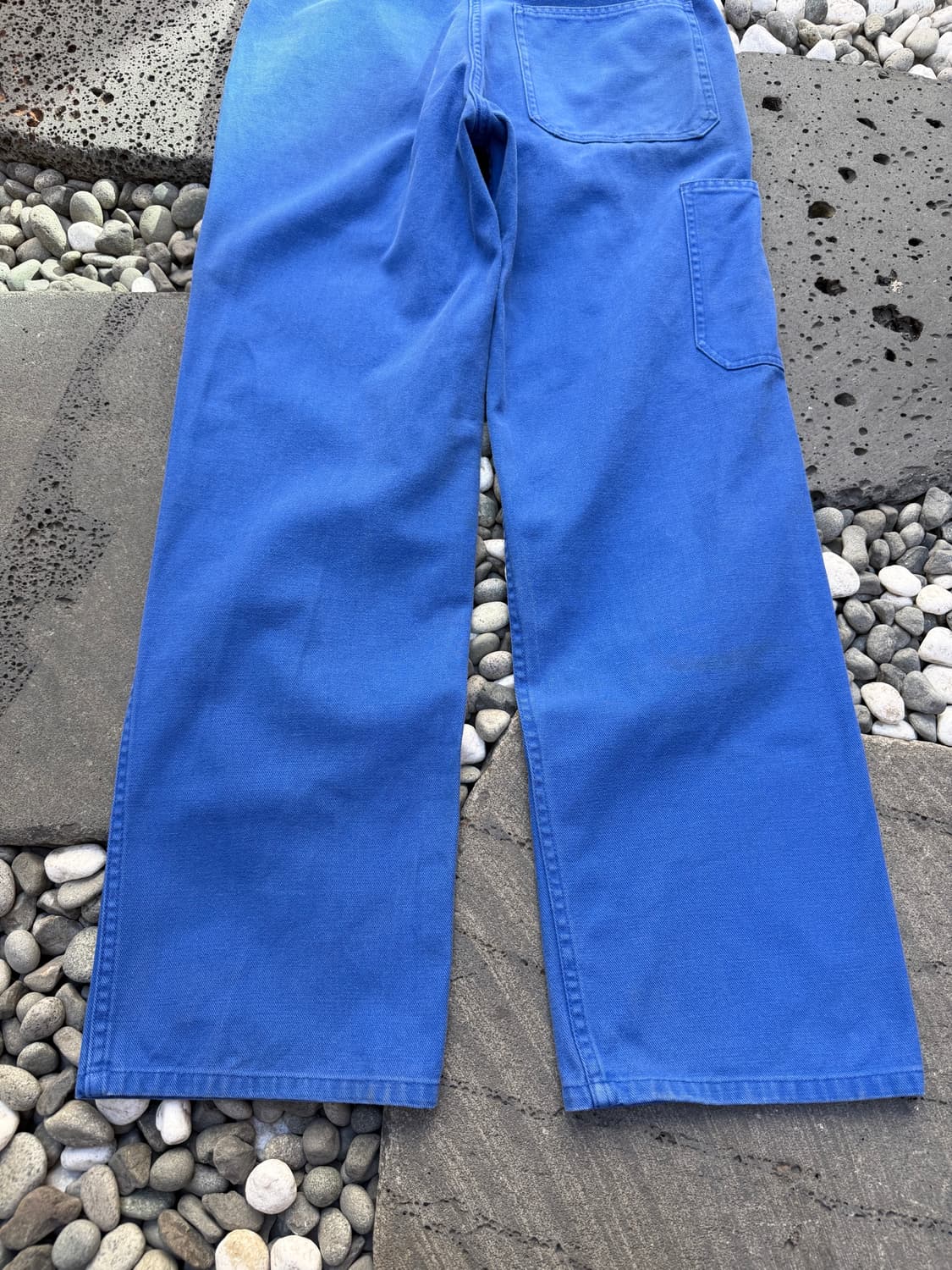 1990s NATURAL DISTRESSED WASHED 프렌치워크팬츠 상품이미지9