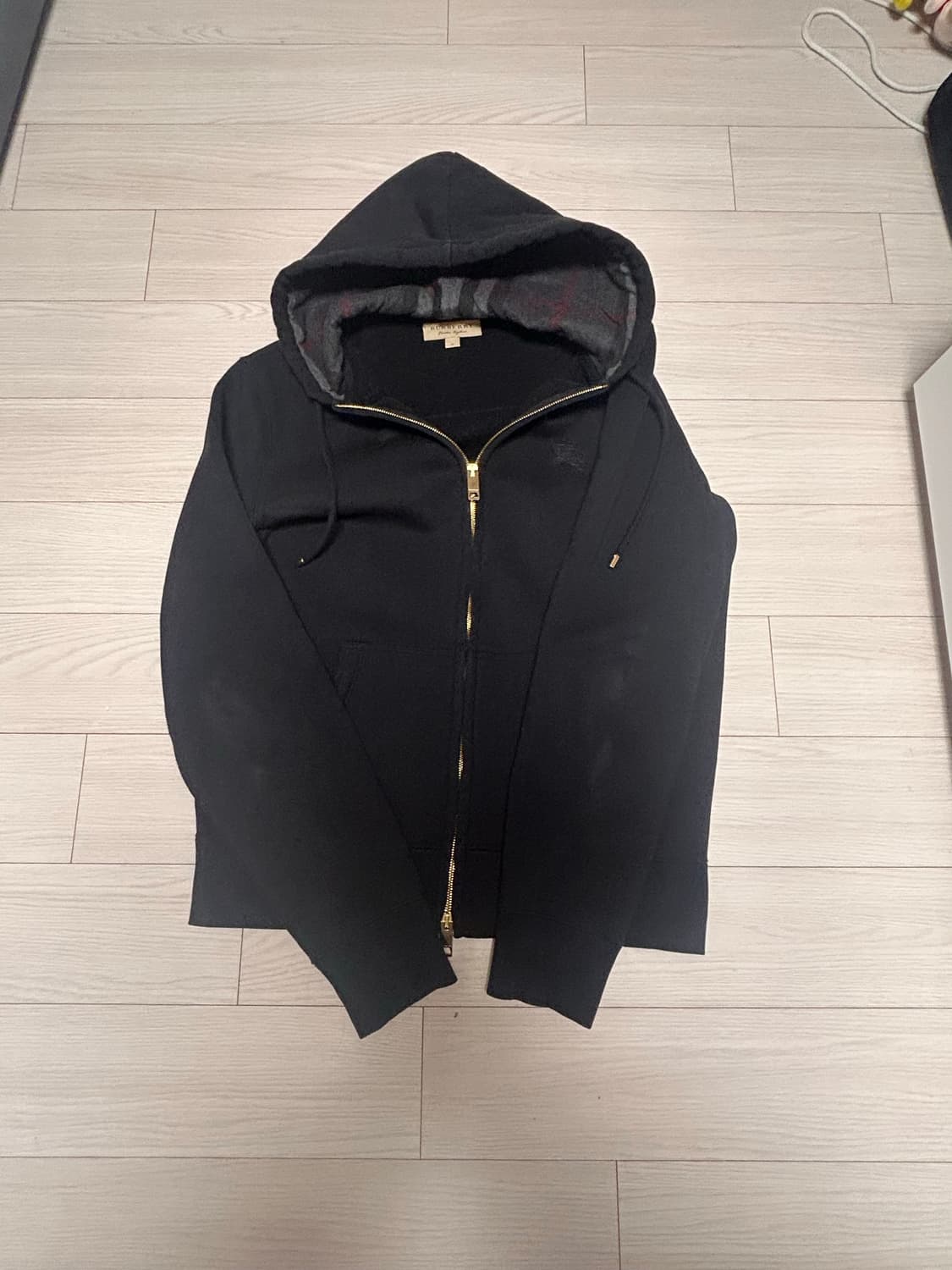 버버리 금장 후드집업 상품이미지1