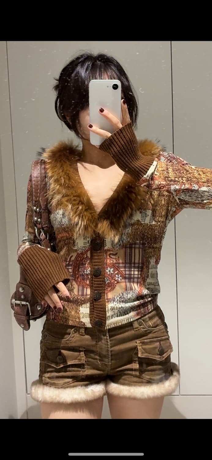 코듀로이 퍼 반바지 상품이미지5