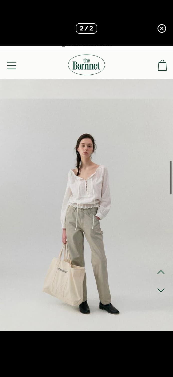 더바넷 블라우스 판매 상품이미지1