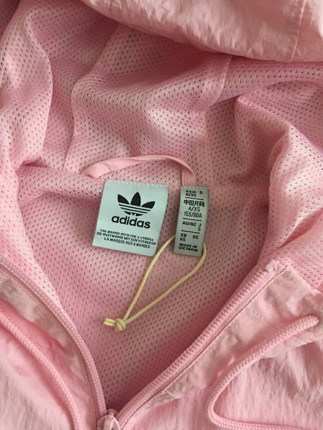 아디다스 핑크 윈드브레이커 바람막이 희귀 핀터깔 쿨핑크 딸기우유 상품이미지2