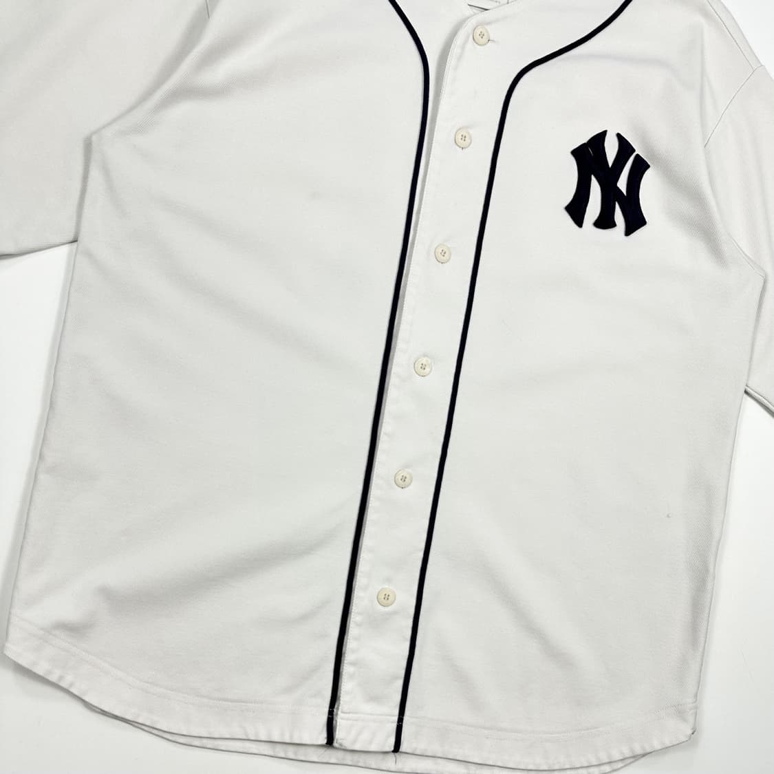 MLB 뉴욕양키스 백로고 화이트 야구 져지 (XL) 상품이미지4
