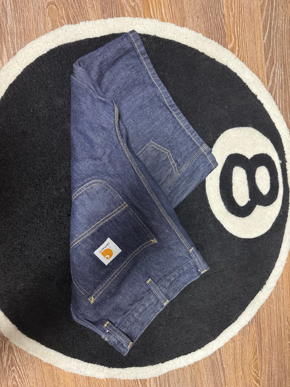 Carhartt WIP Single Knee Short Denim 상품이미지1