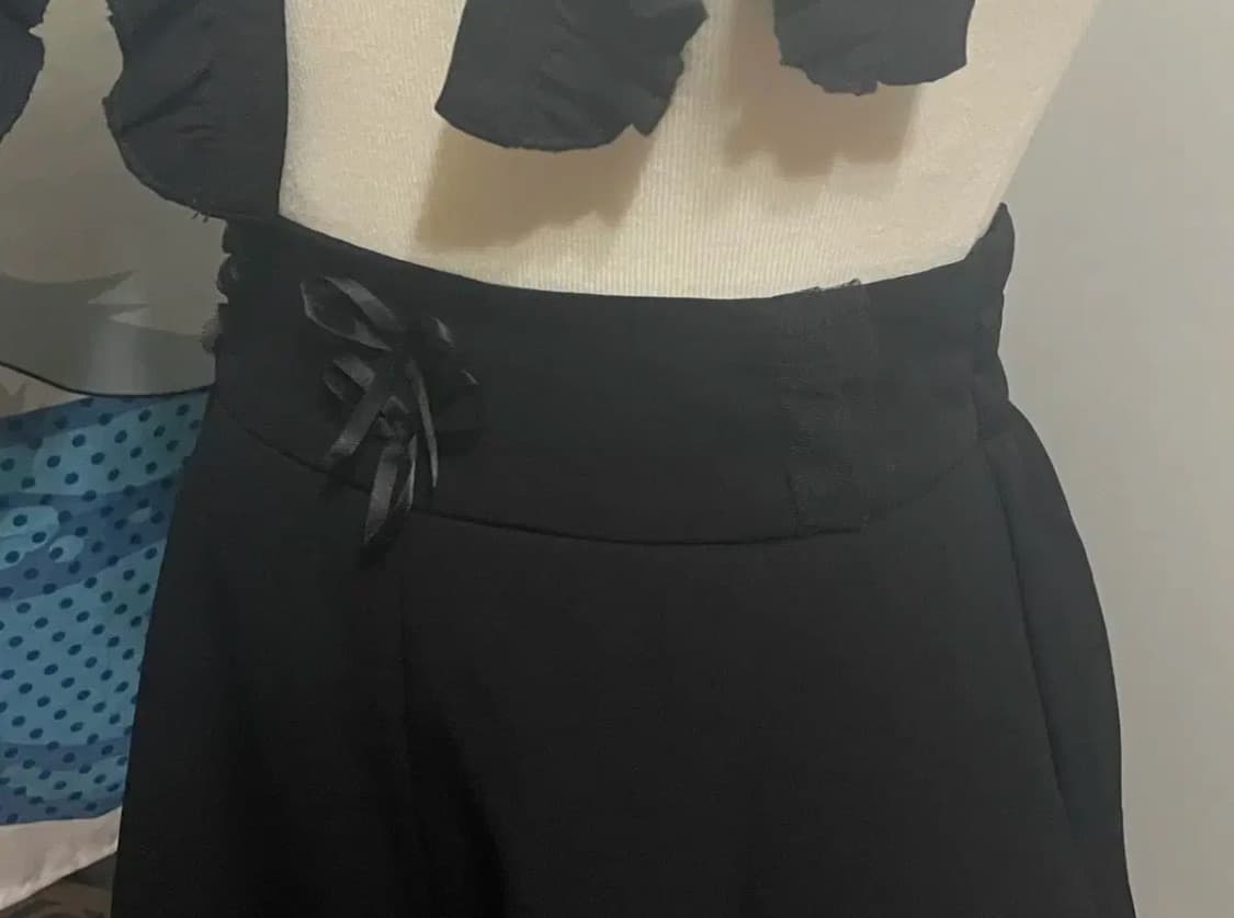 지뢰계 일본 빈티지 멜빵 바지 상품이미지2