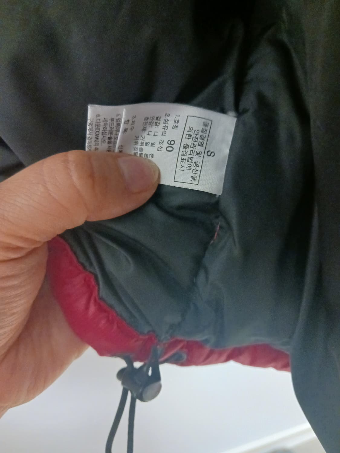 노스페이스 700필 구스패딩조끼 상품이미지5