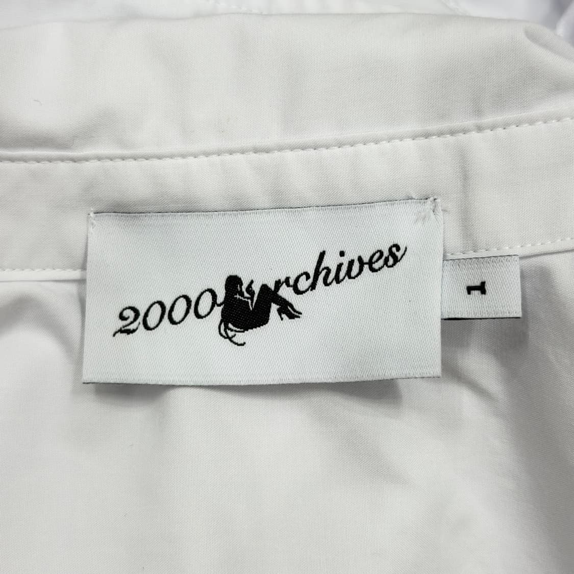 2000 아카이브스 화이트 코르셋 셔츠 상품이미지5