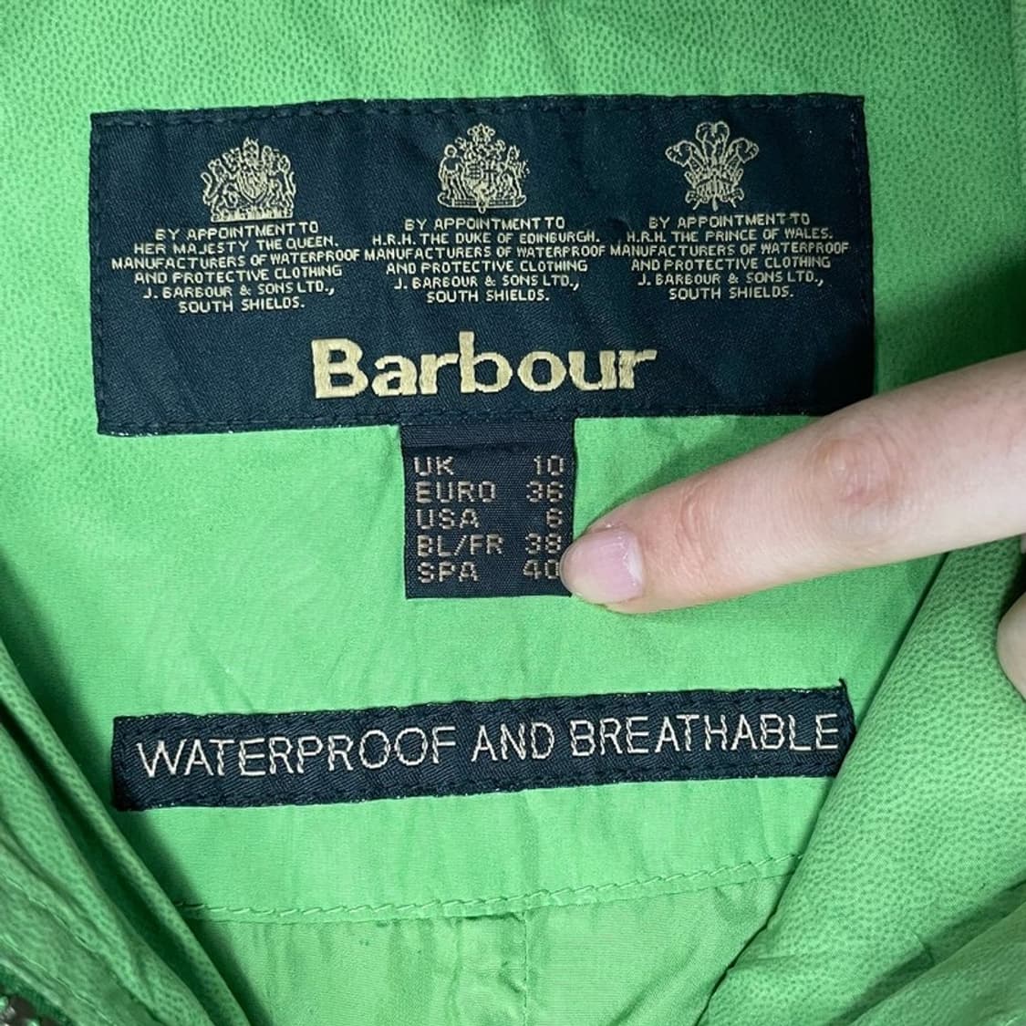 바버 워크자켓 v0452 상품이미지9