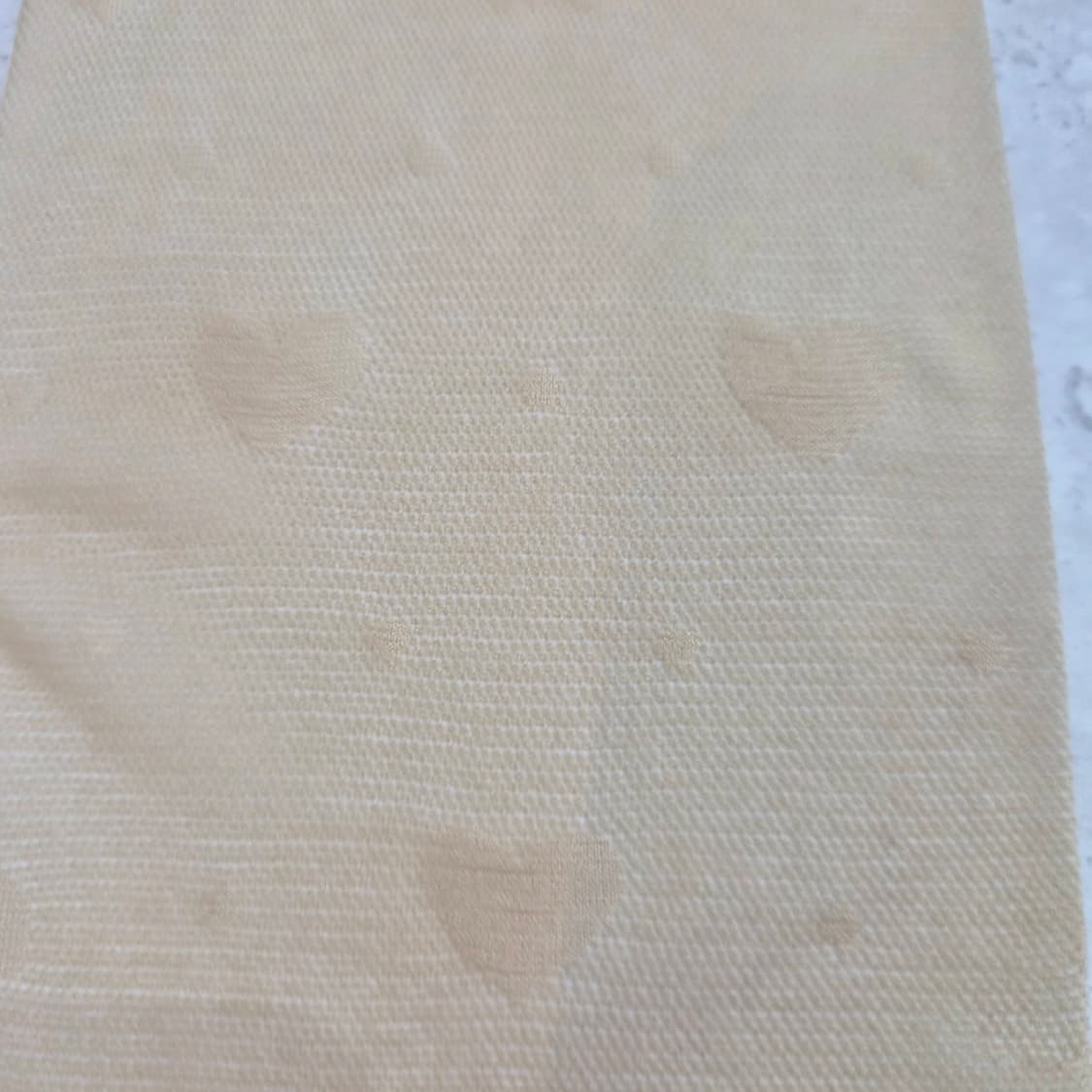 플러스 바닐라 라이트베이지 하트 패턴 팬티스타킹 상품이미지2