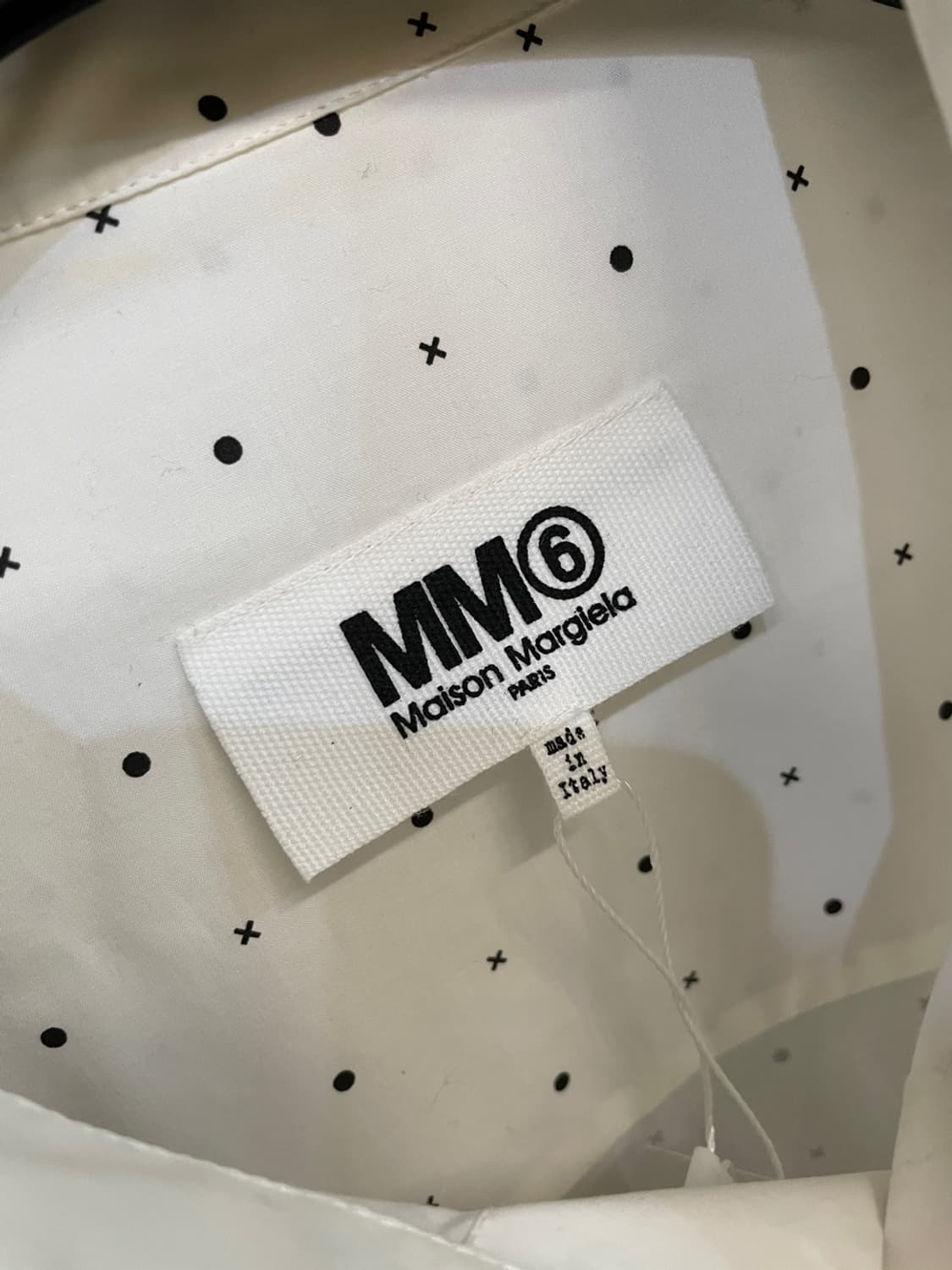 MM6 메종 마르지엘라 도트 프린트 셔츠  상품이미지6