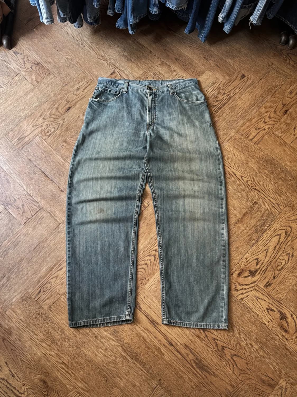 [34]00's 리바이스 실버탭 빈티지 리페어드 배기핏 데님 팬츠 상품이미지1