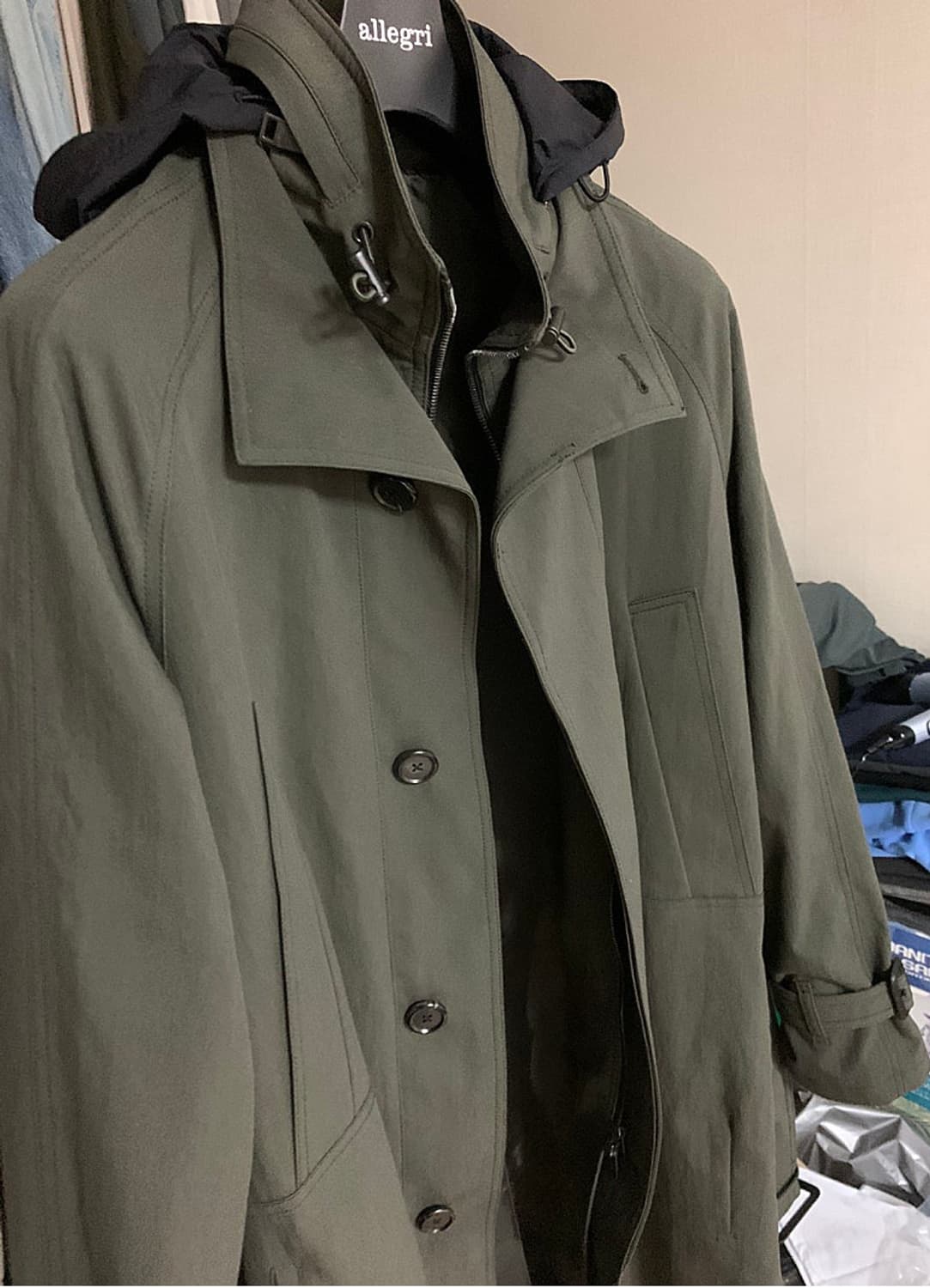 알레그리 카키 코트파라요 상품이미지3