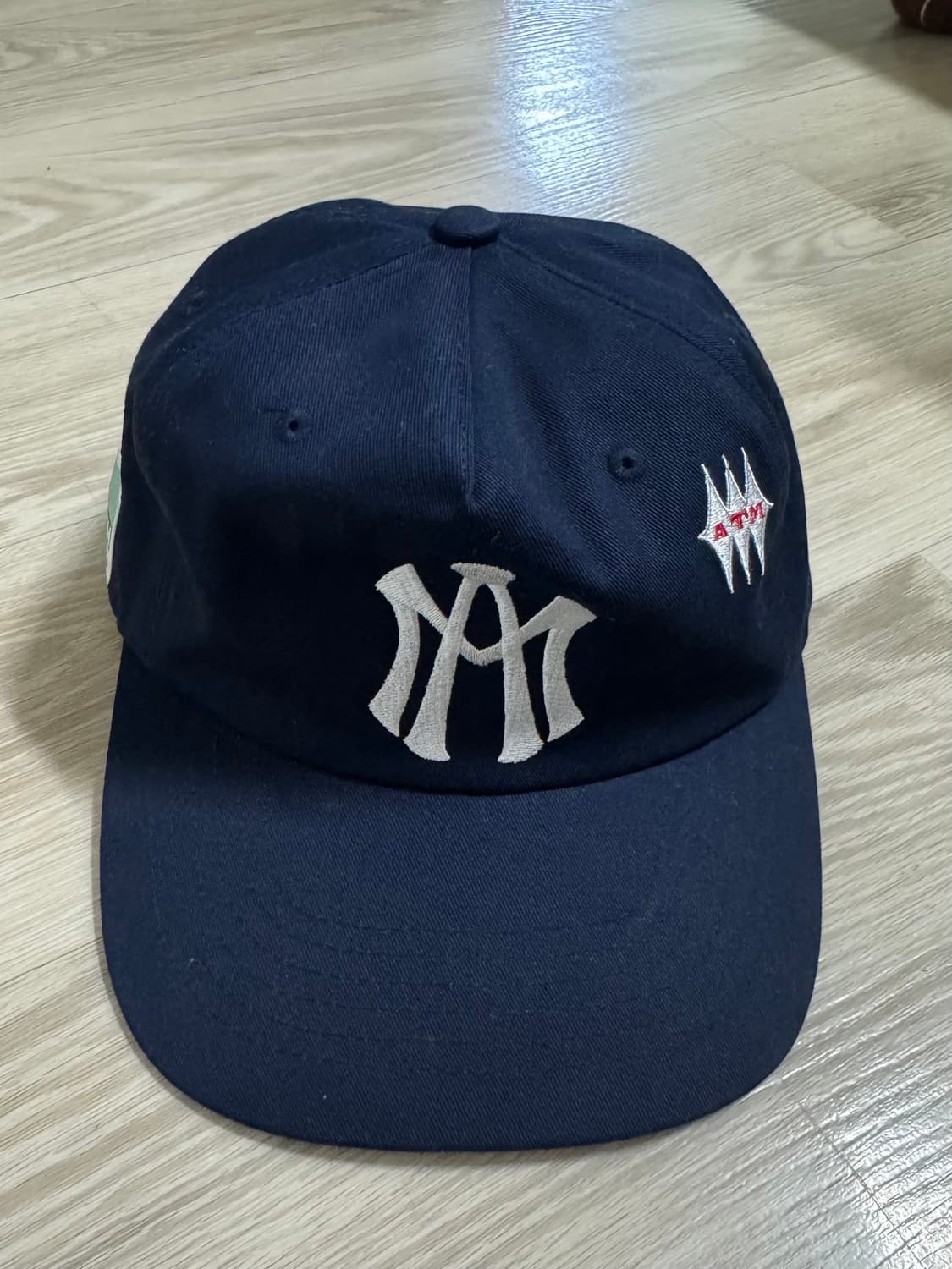 애프터매스 atm 로고 볼캡 네이비 상품이미지1