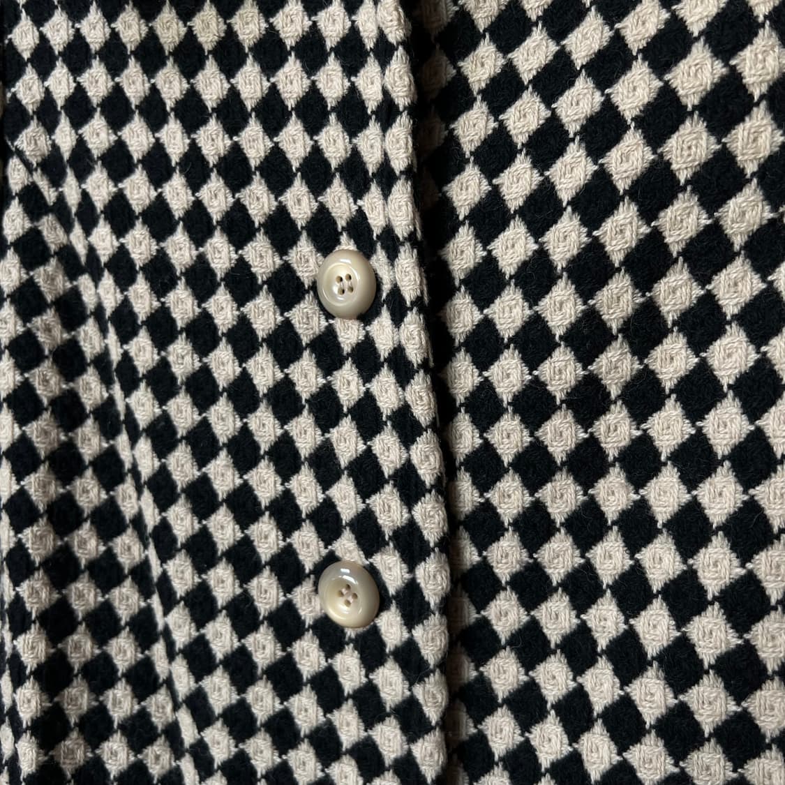 다이아몬드 패턴 벨트 코트자켓 상품이미지7