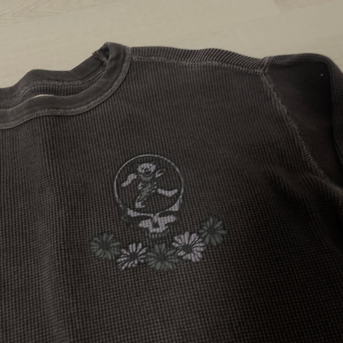 M) 디스이즈네버댓 그레이트풀데드 와플 롱슬리브티 상품이미지2