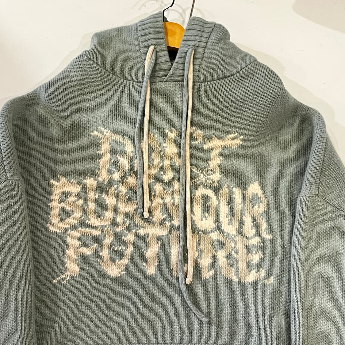 아조바이아조 PBA DBOF 울 니트 후디 민트 상품이미지2