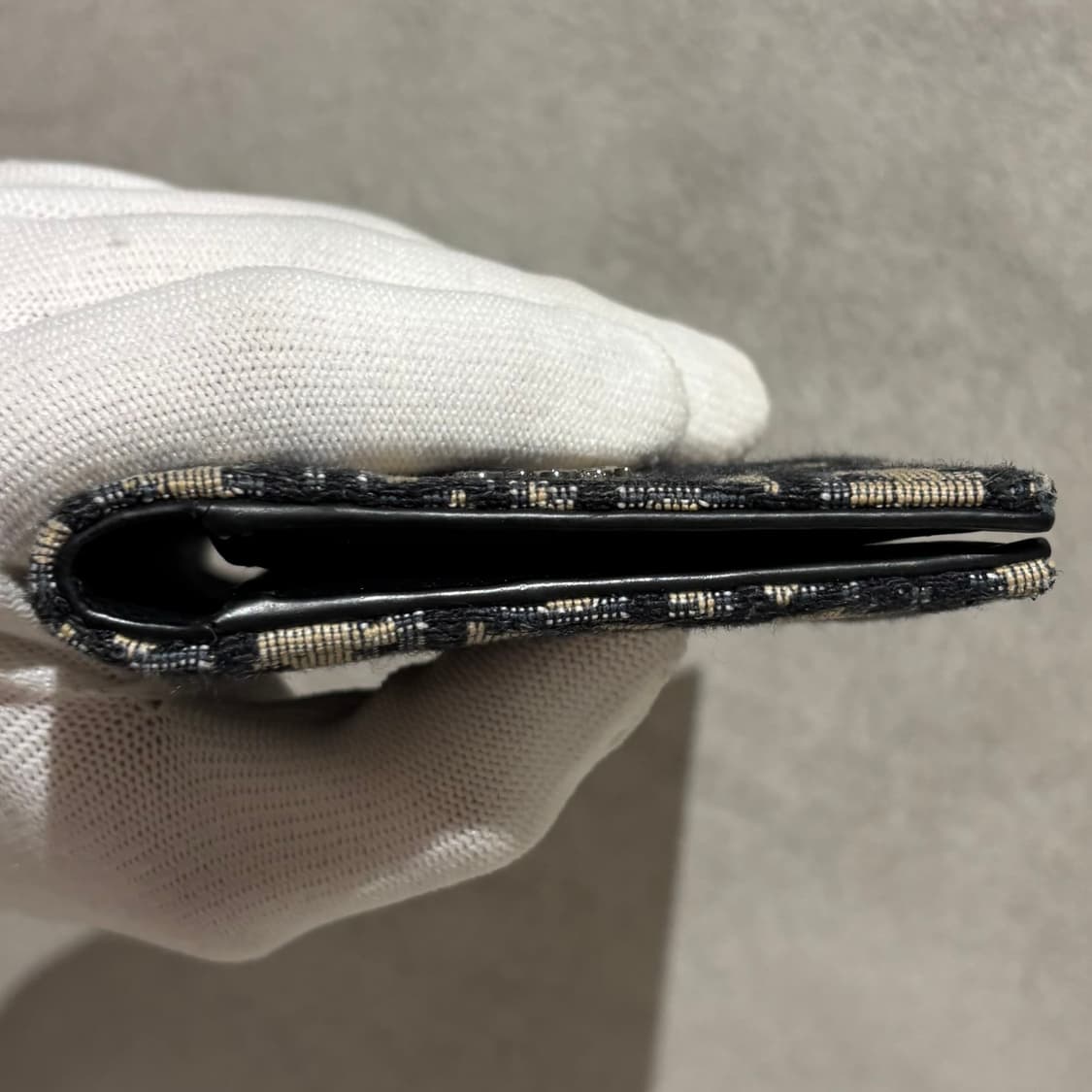 A+ OS사이즈 디올 오블리크 롱 오거나이저 베이지 상품이미지3