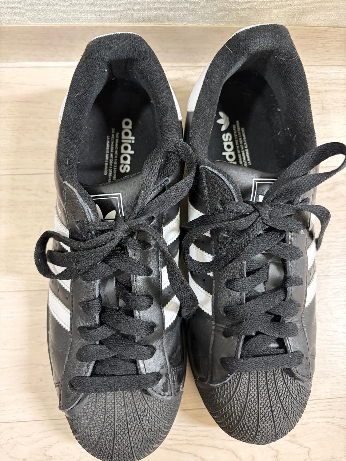 아디다스 슈퍼스타 ll 블랙 275 상품이미지2