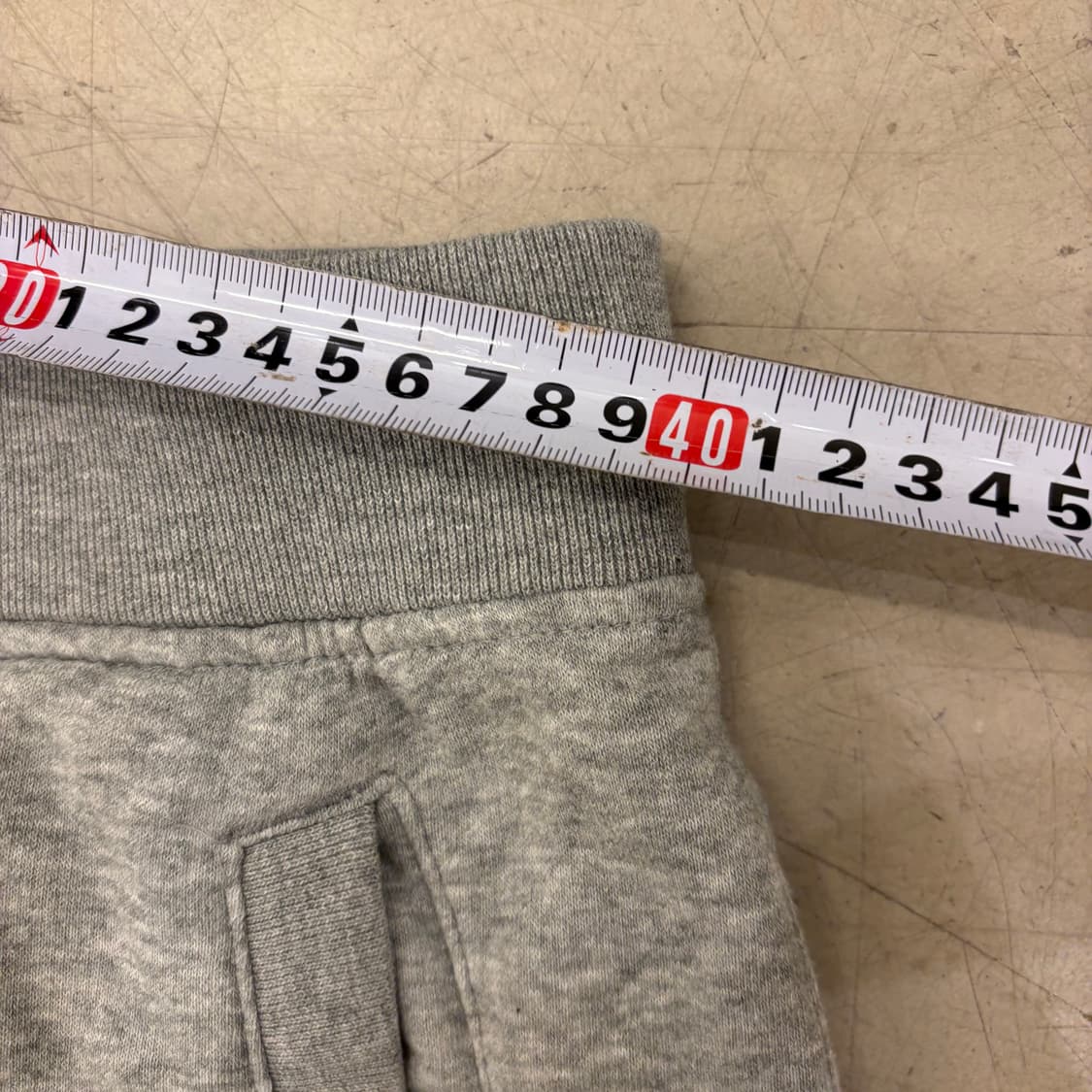 조던 스몰로고 그레이 반바지 상품이미지5