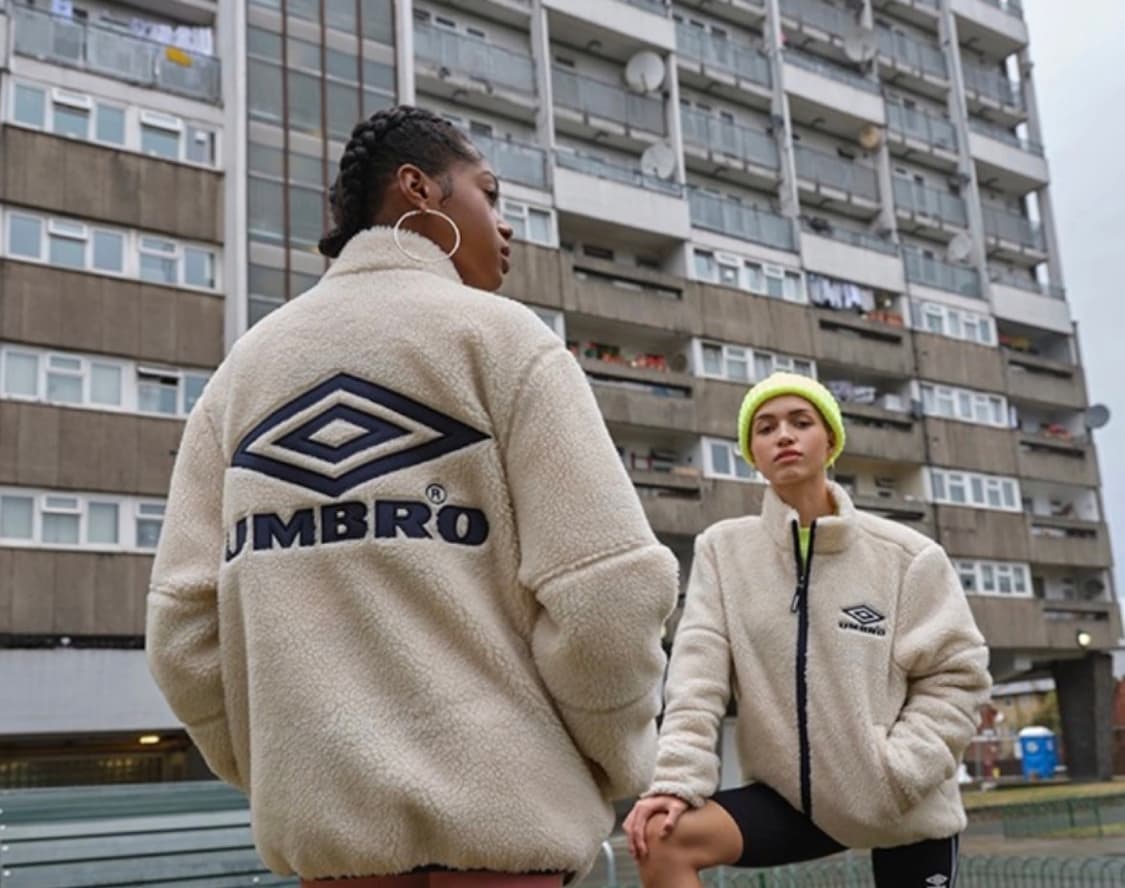 엄브로 리버시블 플리스 패딩 (빅로고) 상품이미지3