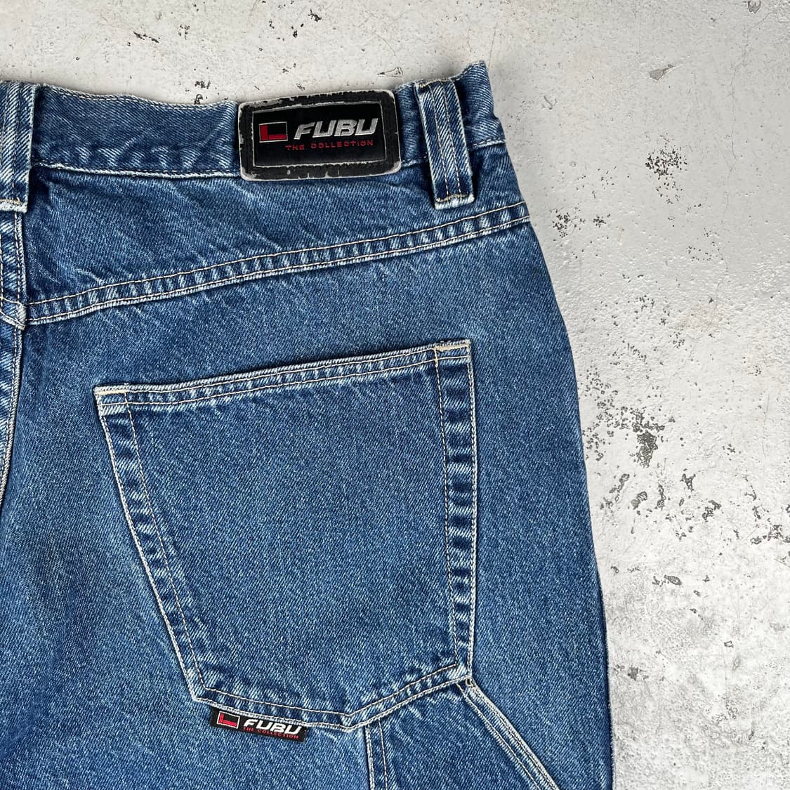 빈티지 FUBU 배기 카펜터 데님 팬츠 상품이미지8