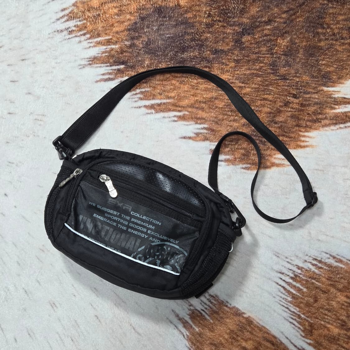 EXR 테크니컬 투웨이 크로스백 상품이미지1