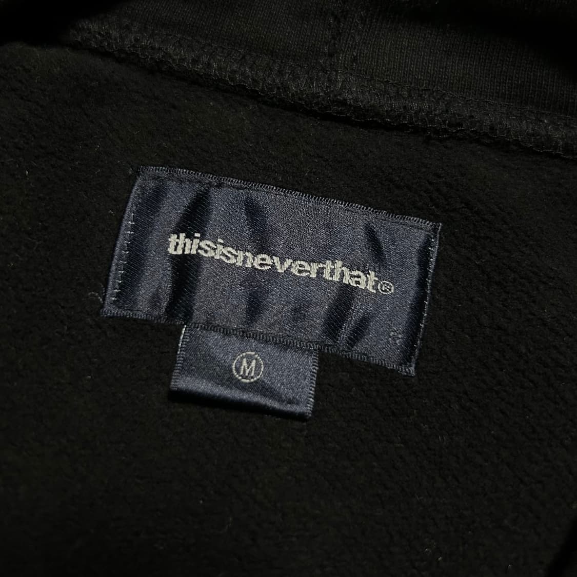 [M] Thisisneverthat 디스이즈네버댓 블랙 후드티 상품이미지4