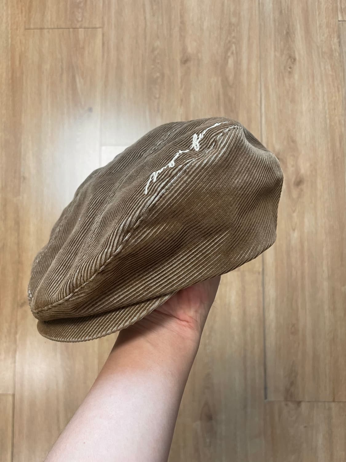 택포) y2k 00s MF 마자흐 플라바 코듀로이 헌팅캡 베레모 모자 상품이미지1