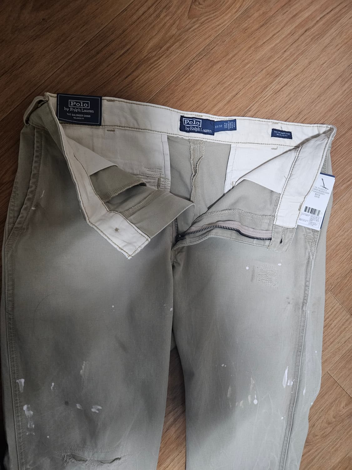 폴로 페인팅 치노팬츠 상품이미지6