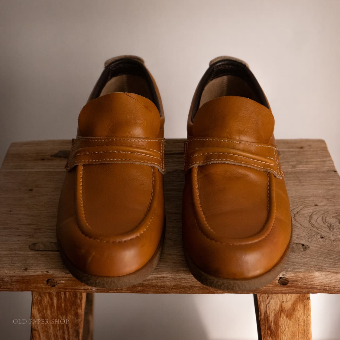 70s-80s Levi’s Orange Tab leather shoes 상품이미지8